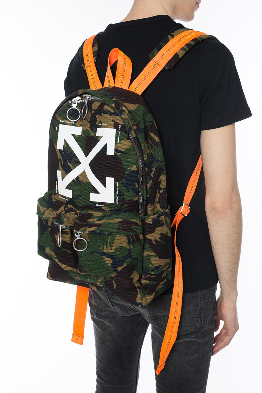 新作からSALEアイテム等お得な商品 満載 OFF-WHITE DIAG CAMO BACKPACK